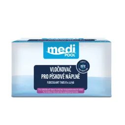 Vločkovač tablety mediPOOL 8x125g 1,0 kg