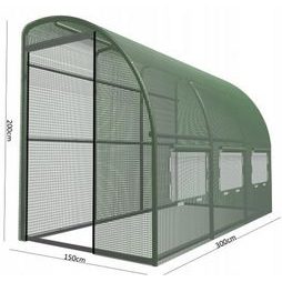 Fóliovník ke stěně 4 x 1,5 x 2m - 2 vchody Vespa Garden