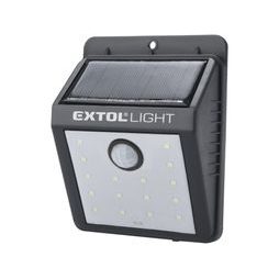 Solární světlo nástěnné s pohybovým čidlem EXTOL LIGHT 43130