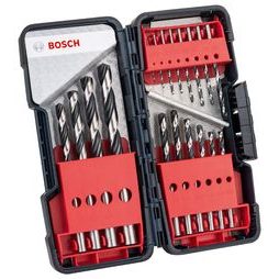 Sada vrtáků do kovu Bosch HSS-PointTeQ 18 ks 2608577350