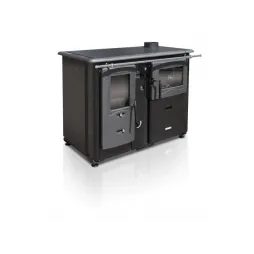 Teplovodní sporák s troubou TEMY PLUS P 20 S Pravý/Černý