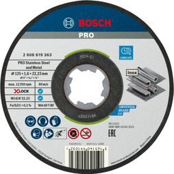 Řezný kotouč Bosch PRO Stainless Steel and Metal 125 x 1,6 mm 2608619363