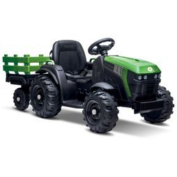 Elektrický traktor s vozíkem FARM  BUDDY TOYS 57001071
