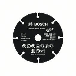 Řezný kotouč Bosch Carbide Multi Wheel, 76 x10 260925C125