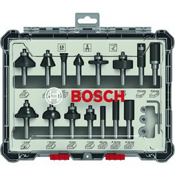 Zmiešaná sada tvarových fréz Bosch 2607017472