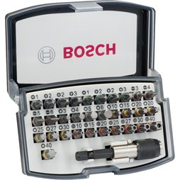 Sada šroubovacích bitů s univerzálním držákem Quick Change Bosch 32 ks 2607017319