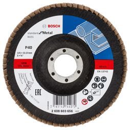 Brusný lamelový kotouč Bosch X431 125 mm P40 2608603656