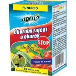 Choroby rajčat a okurek STOP 10 ml AGRO