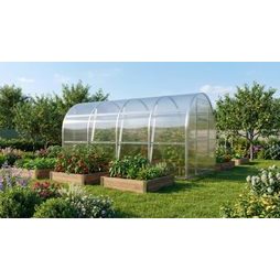 Obloukový skleník Frux Slim 2x4m / 4mm