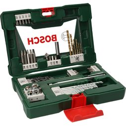 Sada vrtáků a bitů TiN Bosch 2607017314