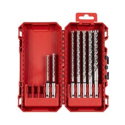 Sada čtyřbřitých vrtáků Milwaukee SDS-Plus 7 ks 4932500060