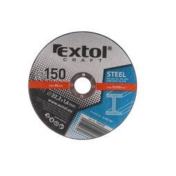 EXTOL CRAFT 106930 - kotouče řezné na kov, 5ks, 150x1,6x22,2mm