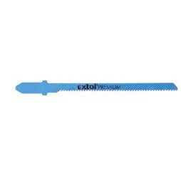 EXTOL PREMIUM 8805201 - plátky do priamočiarej píly 5ks, 57x1, 5mm, Bi-metal