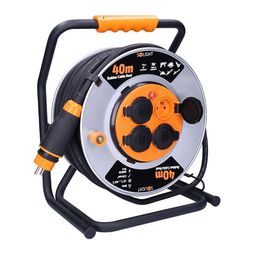 Venkovní prodlužovací kabel SOLIGHT buben 40m, 3x2,5mm² PB43