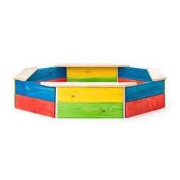 Drevené pieskovisko s ochrannou sieťou Woody 10310