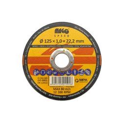 Rezný kotúč na nerez 125x1,0x22,0mm MAGG SPEED