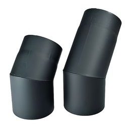 Koleno kouřové 150mm / 45° silnostěnné 1,5mm