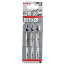 Pilový plátek Bosch Clean for Wood T101 BR 3 ks 2608633779