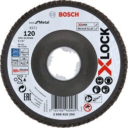 Brusný lamelový kotouč Bosch PRO X571 125 mm G120 2608619204