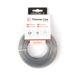 Žací struna Jarabák Dual Power kulatá 3 mm x 15 m