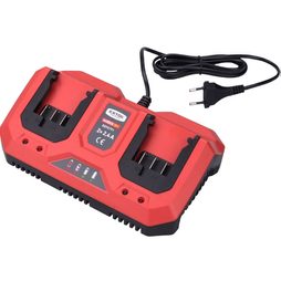 Nabíjačka EXTOL PREMIUM 20V, 2x2, 4A