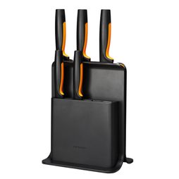 Blok plastový s pěti noži Fiskars Functional Form 1057554