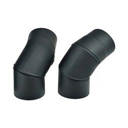 Koleno kouřové 120mm stavitelné / 0 - 90° silnostěnné 1,5mm