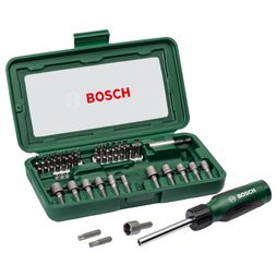 Súprava skrutkovacích hrotov a nástrčných kľúčov Bosch 46 ks 2607019504