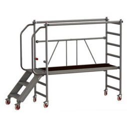 Skládací lešení se schody JUMBO 178x74 cm 178SKT