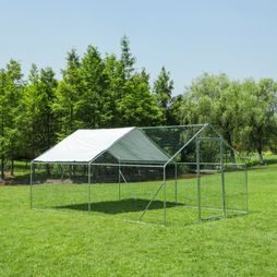 Výběh pro drůbež - klec pro slepice VESPAGARDEN - 4x3x2m / 12m2