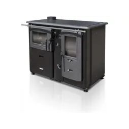 Teplovodní sporák s troubou TEMY PLUS P 20 S Levý/Černý