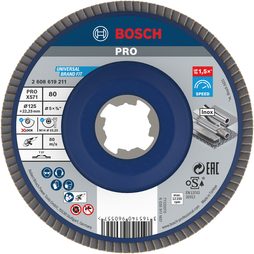 Brusný lamelový kotouč Bosch PRO X571 125 mm G80 2608619211