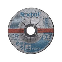 EXTOL PREMIUM 8808702 - kotúč brúsny na oceľ, 125x6,0x22,2mm