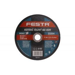Rezný kotúč na kov FESTA 180 mm 22254
