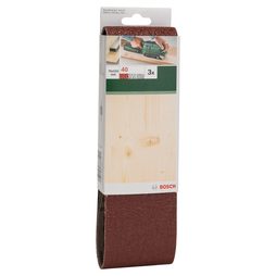 3x Brusný pás Bosch DIY 75 x 533 mm G40