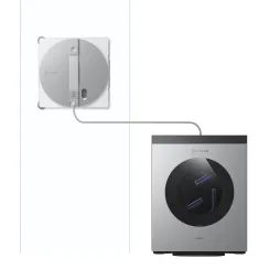 Robotický čistič oken ECOVACS W3 OMNI SILVER