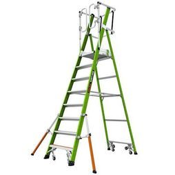 Bezpečnostní skládací žebřík LittleGiant Safety Cage 2.0 M8 19708EN