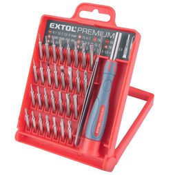 Hodinářský šroubovák EXTOL PREMIUM 32 ks 8819105