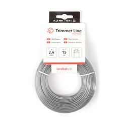 Štvorhranná žacia struna Jarabak Dual Power 2,4 mm x 15 m