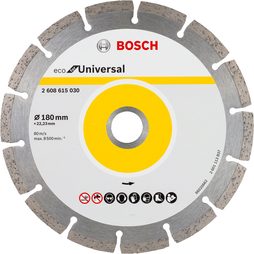 Diamantový kotouč segmentový Bosch Eco for Universal 180 mm 2608615030