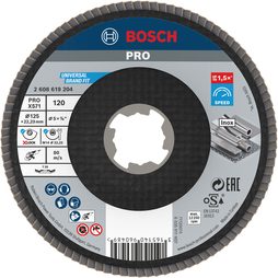 Brusný lamelový kotouč Bosch PRO X571 125 mm G120 2608619204