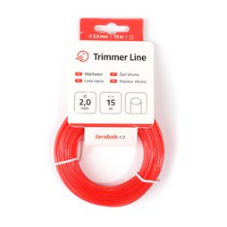 Žací struna Jarabák kulatá 2 mm x 15 m