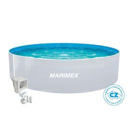 Bazén Orlando Marimex 3,66x0,91 m s príslušenstvom - biely - 10340216