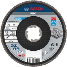 Brusný lamelový kotouč Bosch PRO X571 125 mm G60 2608619202