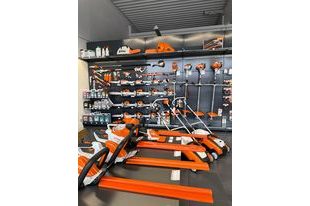 Sortiment STIHL v prodejně Jarabák České Budějovice