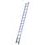 Střešní žebřík JUMBO 14 STEP 4 m 43TS040