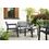 Záhradná zostava Emily Patio Set grafitová Keter