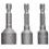 Sada nástrčných hlavic Bosch Extra Hard 3 ks 2608551078