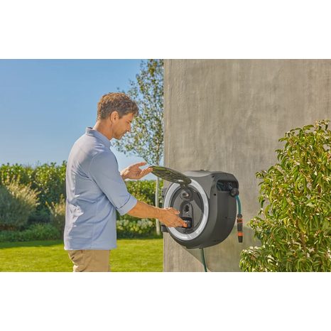 Aku nástěnný box na hadici Gardena PowerRoll XL 18642-20 - 8