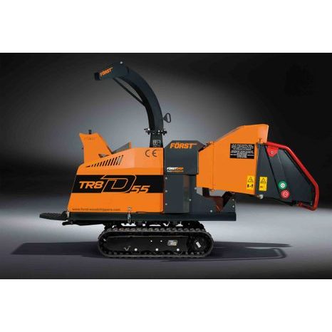 Pásový štiepkovač Först TR8D - 6